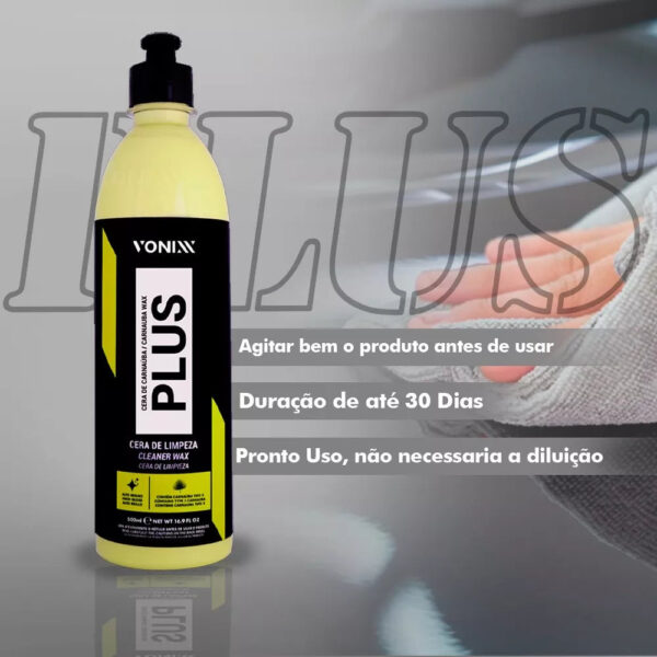 Politriz Orbital 5 Pol Vonixx Voxxer + Boinas e Kit de Produtos para Polimento - Image 5