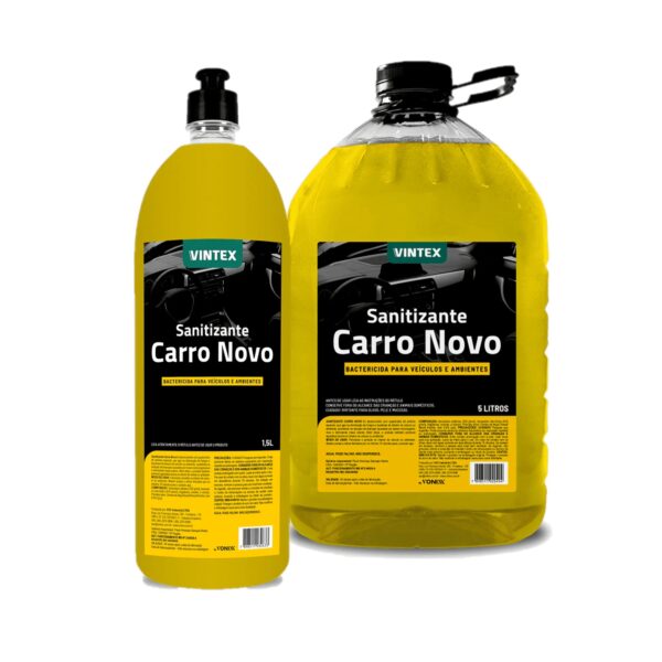 SANITIZANTE CARRO NOVO